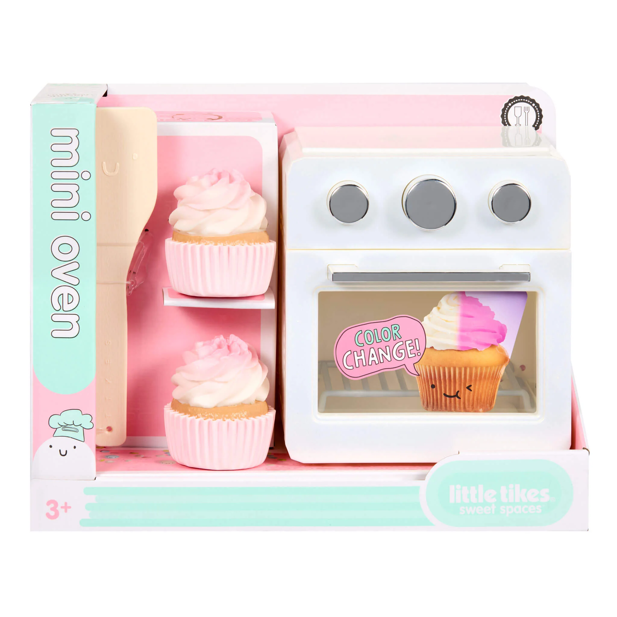 Little Tikes White – Sweet Spaces Mini Oven - Image 8
