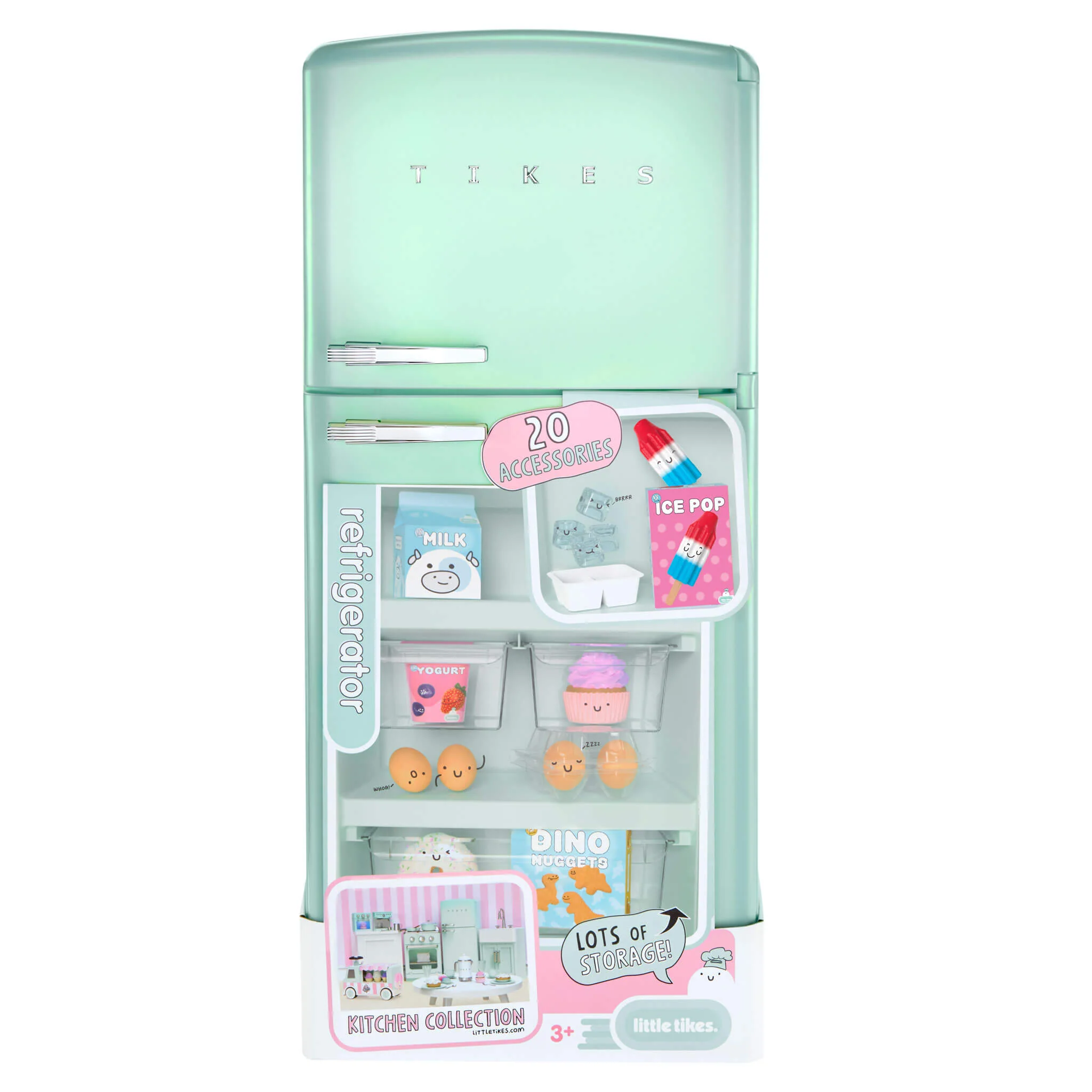 Little Tikes Sweet Spaces Modular Kitchen Refrigerator - Image 9