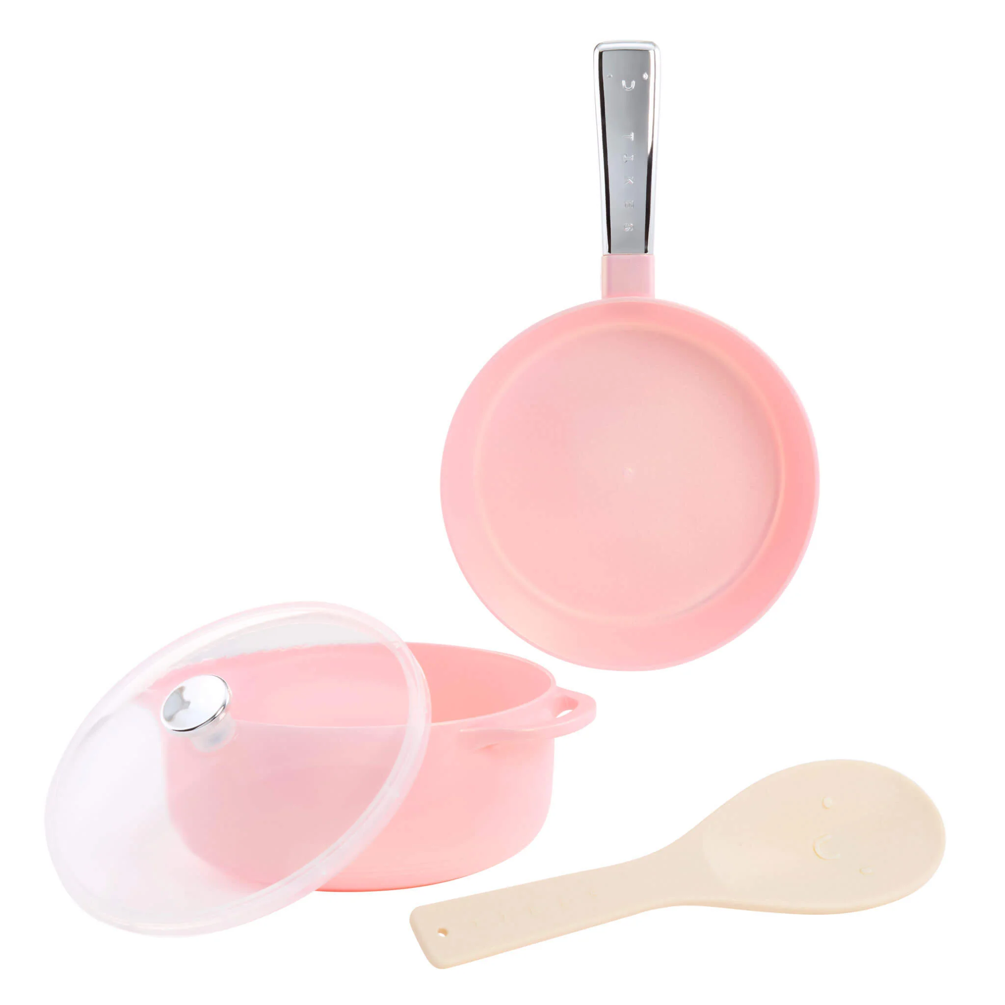 Little Tikes Pink – Sweet Spaces Pots & Pans Set - Image 4